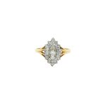 18 Carat Yellow Gold Dress Ring