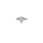 925 Silver & Moissanite Ring
