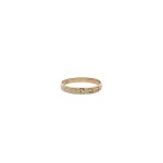 9 Carat Yellow Gold Half Eternity Ring