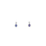 9 Carat White Gold Earing