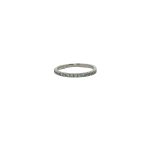 950 Platinum Half Eternity Ring