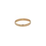 16 Carat Yellow Gold Wedding Ring