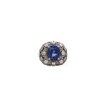18 Carat White Gold Dress Ring