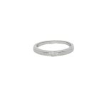 18 Carat White Gold Solitaire Ring