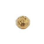 18 Carat Yellow Gold Signatory Ring