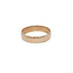9 Carat Rose Gold Wedding Band