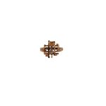 9 Carat Yellow Gold Picasso Style Ring