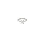 18 Carat White Gold Solitaire Ring