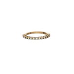 9 Carat Yellow Gold Half Eternity