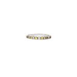 9 Carat White Gold Half Eternity Ring