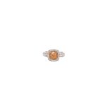 18 Carat White Gold Ring
