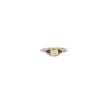 18 Carat White Gold Ring