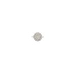 18 Carat White Gold Cluster Halo Ring