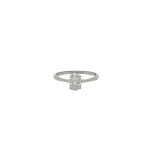 925 Silver & Moissanite Ring