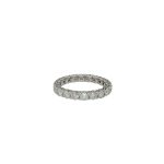 925 Silver & Moissanite Ring