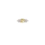 18 Carat White Gold Ring