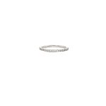 Platinum Half Eternity Ring