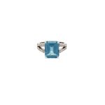 18 Carat White Gold Ring