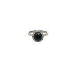 18 Carat White Gold Halo Ring