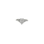 925 Silver Moissanite Ring