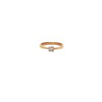 9 Carat Yellow Gold Solitaire Ring