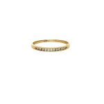 9 Carat Yellow Gold Half Eternity Band