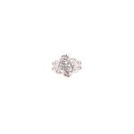 14 Carat White Dress Ring