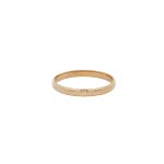 18 Carat Yellow Gold Wedding Band