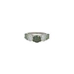925 Silver & Moissanite Ring