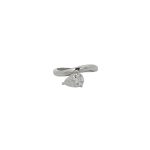 925 Silver & Moissanite Ring
