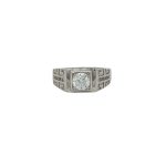 925 Silver & Moissanite Ring
