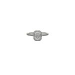 925 Silver & Moissanite Ring