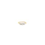 18 Carat Yellow Gold Trilogy Ring