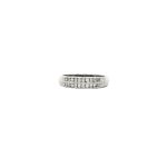 18 Carat White Gold Half Eternity Ring