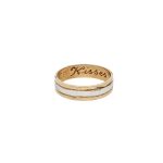 9 Carat Yellow & White Gold Ring