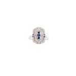 18 Carat White Gold Ring