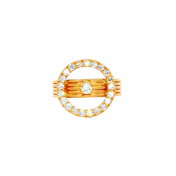 21 Carat Yellow Gold Ring