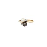 9 Carat Yellow Gold & Pearl Ring