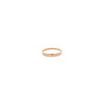 18 Carat Yellow Gold Half Eternity Ring