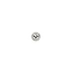 18 Carat White Gold Halo For Earing Studs