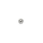 18 Carat White Gold Halo For Earing Studs