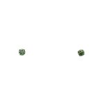 925 Silver & Moissanite Earing