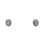 925 Silver & Moissanite Stud Earings