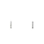 18 Carat White Gold Drop Earings