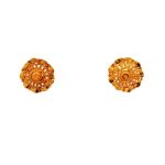 21 Carat Yellow Gold Earings