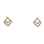 18 Carat Yellow Gold Earings