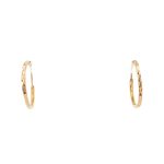 22 Carat Yellow Gold Hoops Earings