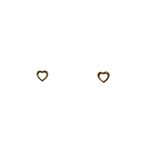 18 Carat Yellow Gold Stud Earings