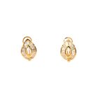 18 Carat Yellow Gold Drop Earings
