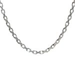 18 Carat White Gold Versace Chain
